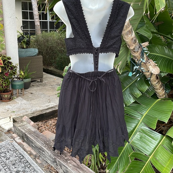 Free people asymmetric cut out dress - Picture 5 of 11